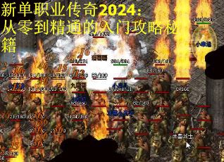 新单职业传奇2024：从零到精通的入门攻略秘籍